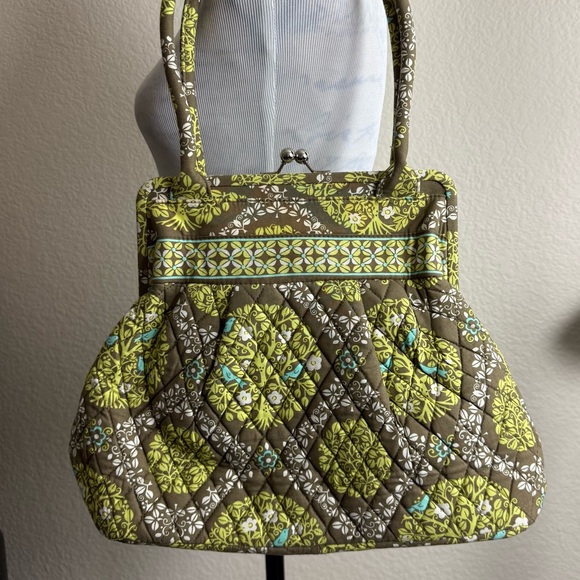 Vera Bradley Alice Sittin in a Tree Handbag Kiss Lock Shoulder Bag Brand New - Picture 10 of 15